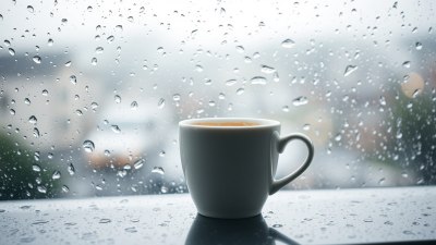 Как дъждовните сутрини правят кафето чиста мотивация