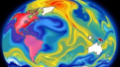 Как топлите океански течения влияят на времето във вътрешността