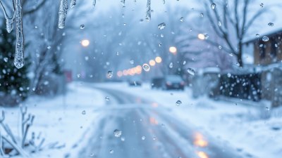 Леденият дъжд е елегантно разрушителен - като красив злодей