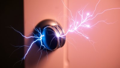 Статичното електричество си мисли, че е главният герой