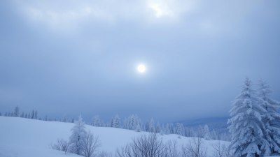 Тайният живот на една зона с ниско налягане през зимата