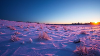 Ролята на радиационното охлаждане при нощните зимни температурни спадове