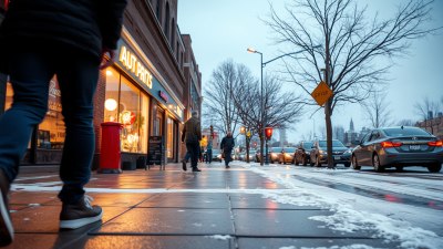 Защо всеки тротоар внезапно е потенциална ледена пързалка