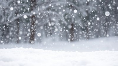 Логиката зад това как снегът понякога пада настрани