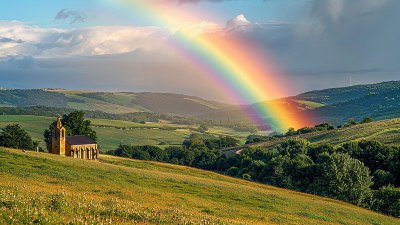 Защо някои дъги са по-ярки