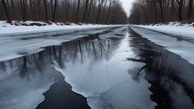 Науката за черния лед и защо той е почти невидим